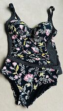 Black printed tankini for sale  UK