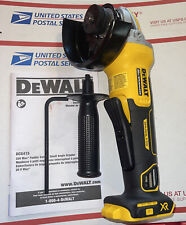 New Dewalt DCG415 20V Max XR 4-1/2 -5“ Paddle Switch Angle Grinder Power Detect for sale  Shipping to Canada