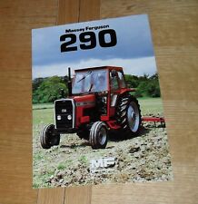 Folheto de trator Massey Ferguson 290 1984 comprar usado  Enviando para Brazil