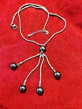 Collier necklace perle d'occasion  Roquefort-les-Pins