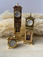 Miniature clocks collection for sale  ADDLESTONE