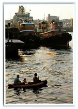 Postcard fishing canoe for sale  Saco