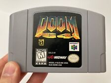 Doom 64, Nintendo 64, Midway, N64 NTSC, Tested, Authentic, US, usado comprar usado  Enviando para Brazil