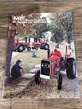 Folheto de vendas Massey Ferguson MF 255/265/275 tratores agrícolas revendedor, usado comprar usado  Enviando para Brazil