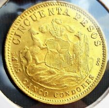 Moneta oro cile usato  Roma