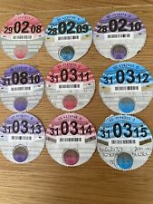 Vintage tax discs for sale  LIMAVADY