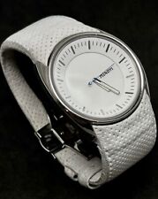 Relógio de quartzo masculino NIXON “The Esquire” 44mm caixa prata SS mostrador branco couro comprar usado  Enviando para Brazil