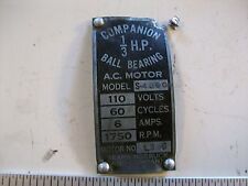 Model nameplate sears for sale  Troy