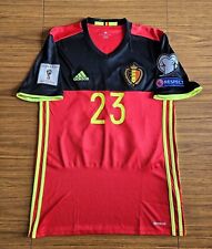 Usado, Camisa Adidas Bélgica Usada/Edición *CIMAN* Clasificatorios para la Copa Mundial 2018 *FIRMADA* segunda mano  Embacar hacia Argentina