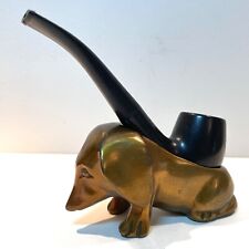 Vintage bronze dachshund for sale  Shipping to Ireland