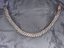 mens white gold necklace for sale  Grand Island