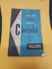 1958 chevrolet owner for sale  Fennville