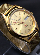 Relógio de pulso masculino GP Vintage Citizen mecânico automático 21 joias dia e data comprar usado  Enviando para Brazil