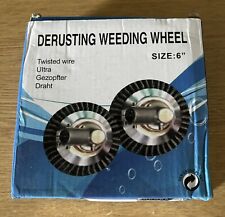 Derusting weeding wheel for sale  WEDNESBURY