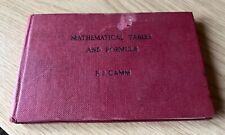 Mathematical tables formulae for sale  CHICHESTER