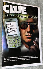 Piezas de repuesto para teléfono celular Parker Brothers 2009 juego Clue Secrets & Spies segunda mano  Embacar hacia Argentina