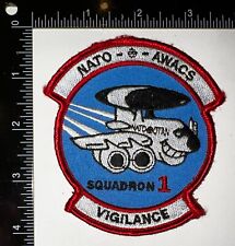 NATO OTAN AWACS Airborne Warning Squadron 1 Patch for sale  Shipping to South Africa