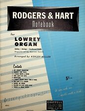 Rodgers hart notebook for sale  PERSHORE