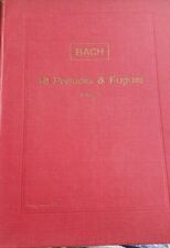 Bach preludes fugues for sale  LOOE