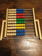 Wooden abacus maths for sale  EASTLEIGH