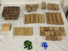 Wooden marble run for sale  Westland