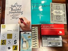 Lot vintage calligraphy for sale  Shipping to Ireland