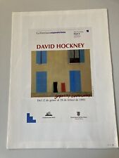 David hockney poster gebraucht kaufen  Frankfurt