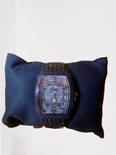 Usado, Relógio de quartzo analógico feminino de aço inoxidável com interior de joias comprar usado  Enviando para Brazil