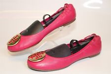 Sapato sem salto Tory Burch Reva feminino 8 couro rosa balé comprar usado  Enviando para Brazil