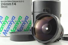 Brugt, S Rare【MINT+++ in Box】 Mamiya Fisheye Sekor ULD C 24mm f4 Lens For M645 TL JAPAN til salg  Sendes til Denmark