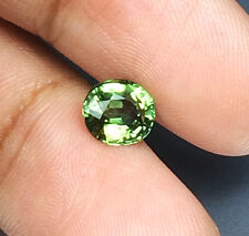 1.04cts Gorgeous Color Natural Green Tourmaline Ring Size Loose Gemstone for sale  Shipping to South Africa