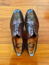 Santoni scarpe stringate usato  Italia