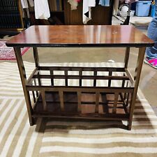 rack magazine side table w for sale  Sherman