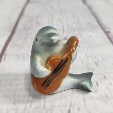 Estatueta miniatura vintage Dolphin tocando guitarra Marine Sea Life 1,5 polegadas comprar usado  Enviando para Brazil
