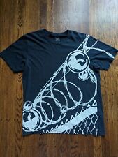 Dragon Alliance T-Shirt Size Large Black AOP Y2K Graphic Surf Ski Board Brand for sale  Shipping to South Africa
