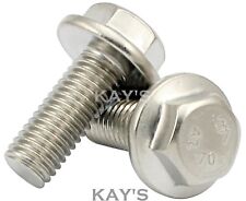 Flanged hexagon screws for sale  WAKEFIELD