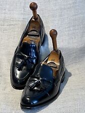 Loake black polished for sale  WOKINGHAM