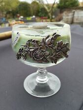 Verre bougie roses d'occasion  Blanquefort