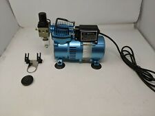 *READ* Master 3 Airbrush, Air Compressor Kit, Holder 6 Primary Colors Acrylic for sale  Jenison