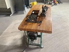 industrial sewing machine table for sale  Seaford