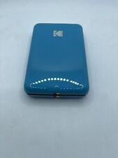 Kodak Step Mobile Instant Photo Printer, Zink 2x3" Mini Printer Blue W/ 9 Sheets, used for sale  Shipping to South Africa