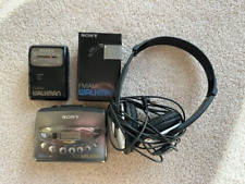 SONY WALKMAN- Lot of 3- with FENDER HEADPHONES for sale  Shipping to South Africa