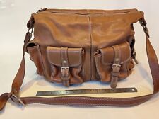 Leather bag satchel for sale  BRIGHTON