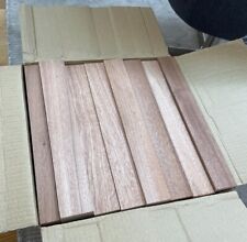 Solid Sapele Wood Off Cuts 1 Box of timber for Woodworking craft, used for sale  Shipping to South Africa