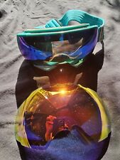Óculos de proteção feminino Outdoor Master esqui snowboard lente magnética estojo de lente de substituição , usado comprar usado  Enviando para Brazil