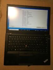 "Lenovo T470s i7-6th 512GB SSD Laptop, 12GB Memory, 14" Touch Screen", used for sale  Shipping to South Africa