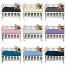 2 X Cot Bed Fitted Sheets Pollycotton Soft Fitted Sheets or Pillow Pair Cases for sale  MANCHESTER