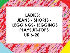 Ladies jeans shorts for sale  ROMFORD