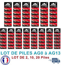 PILE AG0 AG1 AG2 AG3 AG4 AG5 AG6 AG7 AG8 AG9 AG10 AG11 AG12 AG13 Bouton Camelion, occasion d'occasion  Cognin