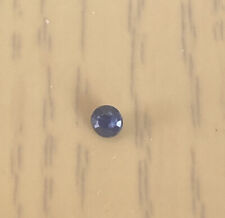 2.5mm Natural Dark Blue Round Sapphire Loose Stone For Jewellery Setting for sale  BARNET